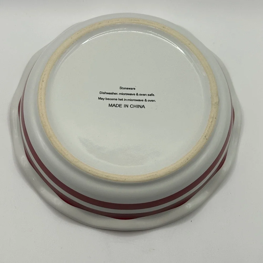 Holiday‎ Time Baking Spirits Bright Gingerbread Man Pie Plate Christmas Set